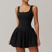 Women's Clothing Two Piece Sports Dress To Prevent And Bottoming For Outdoor Running And Fitness Tennis Skirt With Panties_ecoleips.com
