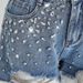 New European And American Tyle Amazon Bet-elling Fahionable Women' Lim-fit Ripped Raw-edge Hand-beaded Denim_ecoleips.com