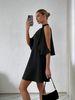 Temperament Style Women's Dress, Thin And Fashionable, Solid Color, Neck Off-the-shoulder Waist Short, Daily Commuting Party Outings_ecoleips.com