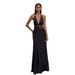 Foreign Trade Cross-Border 2025 Summer New Women's Deep V Backless Long Lace See-Through Sexy Slim-Fit Dress For Women_ecoleips.com
