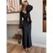 Women's Autumn-Winter French Casual Chic Two-Piece Set: Relaxed Shirt With High Waist And Short Skirt_ecoleips.com