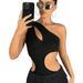 Voya Irregular Design Trendy Lingering Body Clothes For Women's Clothing, 2026 Spring/Summer New Collection: Conical Pants With Inner Comb_ecoleips.com
