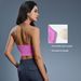New Strapless Sports Vest, Feminine, Sexy Backless Halter Neck, Pleated Fitness Yoga Bra. (Dropshipping Available)_ecoleips.com