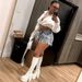 Women's Clothing Women's High-Waisted Denim Shorts Style Hand Brushed Street Fashion For Formal & Casual For Women_ecoleips.com