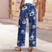 Cross-border 2026 Retro Random Print Loose Wide-leg Denim Spring-summer Floral Pattern Straight High-waisted Jeans_ecoleips.com