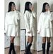 Women's Preppy Knit Sweater & Skirt Set – Solid Color Long Sleeve Pullover With A-Line Mini Skirt (Polyester, XS-XXXL)_ecoleips.com