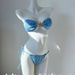 Women's Heart Of The Ocean High-End Resort Fishnet Maxi Swimsuit Bikini Sexy Beach Goddess Fishnet Skirt Sexy Style Vacationwear_ecoleips.com