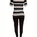 Women's Fashion Tight Fitting T-Shirt And Pants Set Short Sleeved Clothing Outfit For Women_ecoleips.com