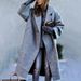 Women's Long Sleeved Printed Coat Lapel Jacket Autumn European American Style Plus Size Clothes_ecoleips.com
