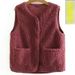 Women's Lambswool Vest Granular Fleece Lambswool Fashion Vest New Mother Plus Fleece_ecoleips.com