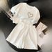 Women's Clothing Women's Style Chic Top And Shorts Set Sophisticated Elegant Rhinestone Details Summer For Formal & Casual For Women_ecoleips.com