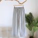 2026 Spring/Summer New Women's Sleeper Pants 100% Cotton Gauze Plaid Loose Casual Home Furnishings For Women's Casual Underwear_ecoleips.com