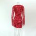 Cross-border Foreign Trade European And Autumn New Long-sleeve American High-waisted Tie-up Sexy Bodycon Holiday Style_ecoleips.com