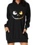 Women’s Christmas Print Hoodie – Long Sleeve, Kangaroo Pocket, Mid-Length, Casual & Festive (Multiple Colors & Sizes S-XXXL)_ecoleips.com