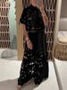 Women's Sexy Cutout Knit Set Sheer Mesh Cover-Up Wide-Leg Pants Breathable Summer Outfit Trendy Matching Lounge Set_ecoleips.com