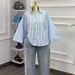 Women's Clothing Fashion Lapel Casual Shirt Loose Fit Summer Style Niche Top Blouse_ecoleips.com