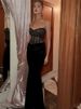 JULISSA MO Patchwork Sexy Strapless Hollow Out Lace Women Maxi Dress Long Sleeve Backless Dress Winter Slim Elegant 2 Piece Sets_ecoleips.com