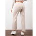 Women's Slimming Straight Leg Denim Trousers American Style Apricot Color Fashionable Trendy Stretchy Casual Versatile For All Seasons_ecoleips.com