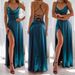 Women's Clothing Sexy Slim Fit Backless Sling Waist Dress Long Skirt_ecoleips.com