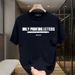 2025 summer loose men and women pullover 100% cotton short sleeve T-shirt_ecoleips.com