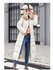 Women's Clothing Long Padded Coat With Faux Fur Hood, Warm Winter Jacket, Slim Fit Overcoat, Polyester Shell, Available In Multiple Colors_ecoleips.com