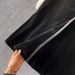 Women's Long Trench Coat With Notched Lapel, Velvet Overcoat, Loose Fit, Knee-Length Elegant Coat For Autumn & Winter_ecoleips.com