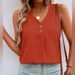 Aria Basics Aria Basics European And American 2023 Spring/Summer New Cross-Border Women's Solid Color Casual Simple Camisole Top_ecoleips.com