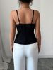 Sexy Style Spaghetti Strap Tank Top, Slim Fit Sweetheart Neck Cami For Summer_ecoleips.com