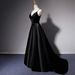 Women's Clothing New Slim Banquet Dress Red Carpet Catwalk Host Tail Performance Long Skirt_ecoleips.com