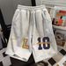 Women's Clothing Sports Casual Shorts For Men And Women Summer New Style High Waist Loose Versatile Shorts Straight Pants_ecoleips.com