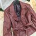 Women's Lace-Up Long Sleeve Blazer Jacket - Autumn Slim Fit Suit Coat With Solid Colors, Black/White/Burgundy_ecoleips.com