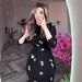 Women's Floral Print Casual Skirt Set Round Neck Loose Fit Summer Breathable European American Style Clothing_ecoleips.com