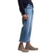 2025 Cross-Border Hot-Selling European And American New Women's Ripped Straight Non-Stretch Versatile Jeans_ecoleips.com