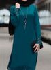Women's Clothing Two Piece Set Middle Long Skirt_ecoleips.com