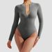 Women's Clothing Quick-drying Seamless Yoga Jumpsuit One-piece Sexy Long-sleeved One-piece Sports Fitness Yoga Clothes_ecoleips.com
