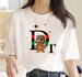Women's Versatile Bear Print T-Shirt Casual Polyester Summer Top For All Seasons_ecoleips.com