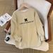 White Base Shirt Women, Suitable For Layering In Autumn Winter, With A Long-sleeved T-shirt And Fleece-lined Thickened_ecoleips.com
