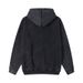 "Cropped Hooded Sweater Jacket – Detachable Hood & Slim Fit (Pinkish/Dark Brown/Light Gray) – Trendy Y2K Aesthetic"_ecoleips.com