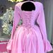 Women's Clothing autumn new style elegant round neck long sleeve tie rope high waist A line dress_ecoleips.com