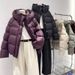 Women's Clothing Fluffy Puffer Jacket With Hood - Oversized Short Coat For Women, Lightweight Winter Cloud-Like Comfort, Trendy Streetwear In 5 Colors_ecoleips.com