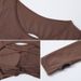 Women's Clothing Autumn New Yoga Clothes Long Sleeves Women Fixed Cup Sexy Cross Back Outdoor Sports Fitness Clothes Tops_ecoleips.com