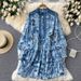 Women's Clothing New Spring And Summer Light Mature Style Suit Temperament Lace Up Lantern Sleeve Shirt + High Waist Wide Leg Shorts Two Piece Suit_ecoleips.com
