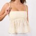 New European And American Women's Clothing, Best-selling On Independent Site, Adjustable Strap Top With Unique_ecoleips.com