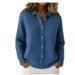 Women's Button Down Knitted Cardigan Coat Solid Color Casual Fashion Sweater Autumn Winter New_ecoleips.com