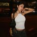 Women's French Style Adjustable Buckle Strapless Vest Top Backless Solid Color Fashionable Sexy Tank Summer New Arrival_ecoleips.com