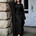 Women's Clothing Elegant Long-Sleeved Dress Solid Color Style Women's Autumn Winter Clothing For Formal & Casual For Women_ecoleips.com