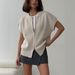 Cross-border European American Style Double-zipper Knitted For Women, New Spring Autumn Loose-fitting, Elegant And_ecoleips.com