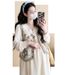 Real Shot In Stock~ Autumn New Fashion Gentle Korean Style Sweet Age-Reducing Slimming Versatile Maternity Set_ecoleips.com