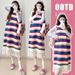 Autumn New Korean Style Striped Tassel Vest Base Sweater 2-Piece Set Maternity Dress_ecoleips.com