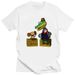 Russian Cartoon Cheburashka Graphic Tshirts Gena The Crocodile Birthday Gift T Shirt Women Kawaii Clothes Ropa Hombre_ecoleips.com